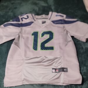 Nike Seahawks Jersey - Gray and Blue